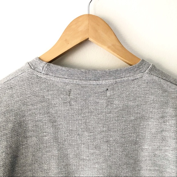 Zara Grey Crewneck Sweater - Picture 4 of 6